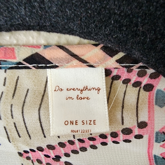 Do Everything In Love Beige Multicolored Boho Fringe Geometric Cardigan … - Picture 3 of 6